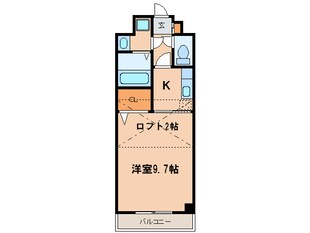 クレアト－ルの物件間取画像